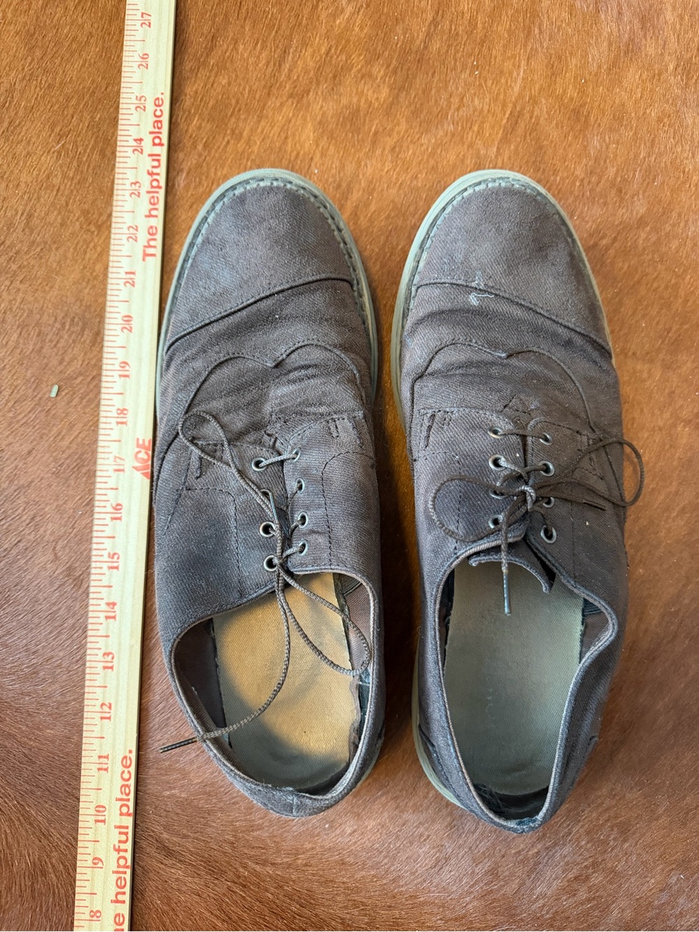 Men's Size 10 Brown Casual Shoes